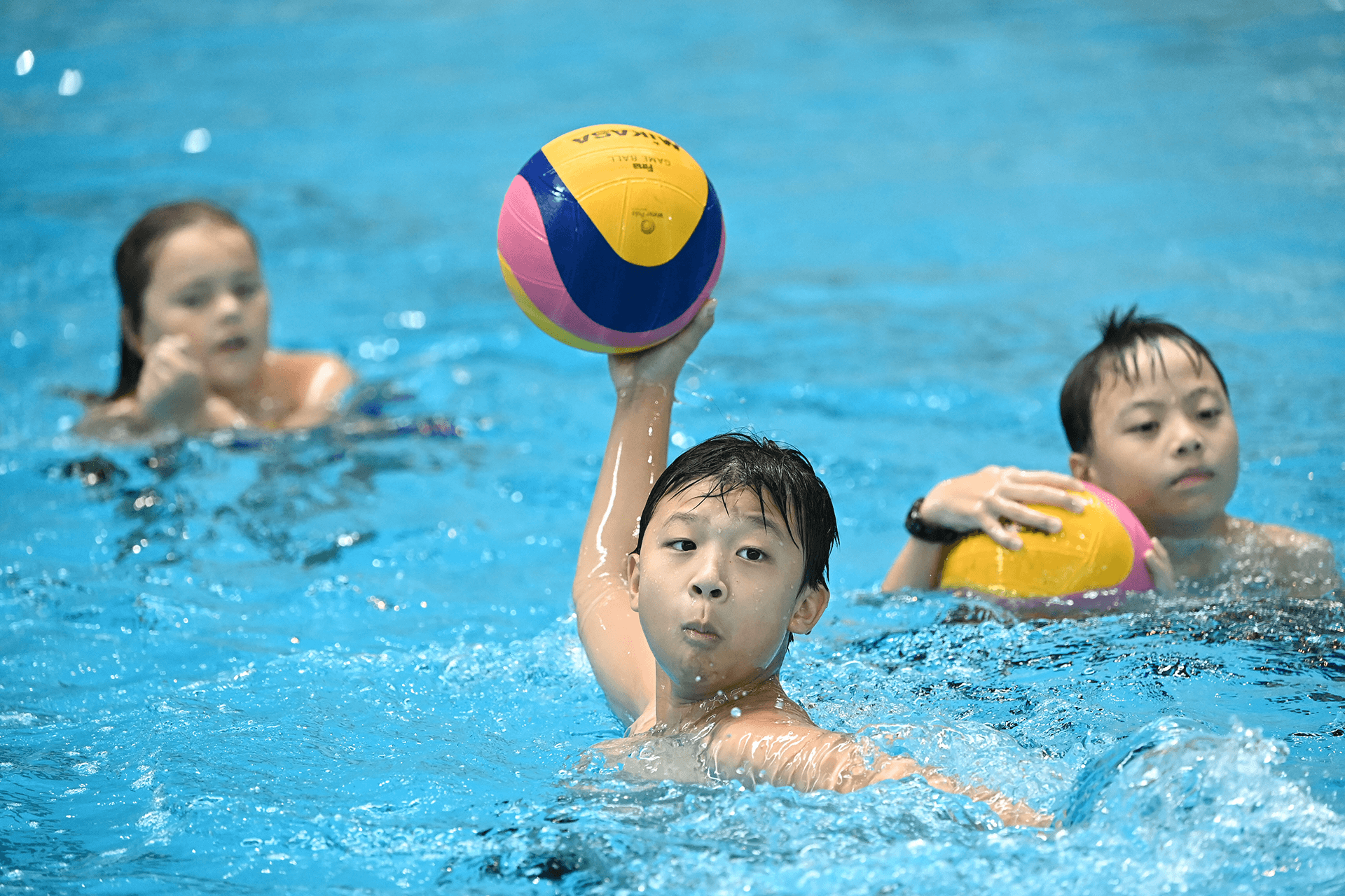 Water polo players